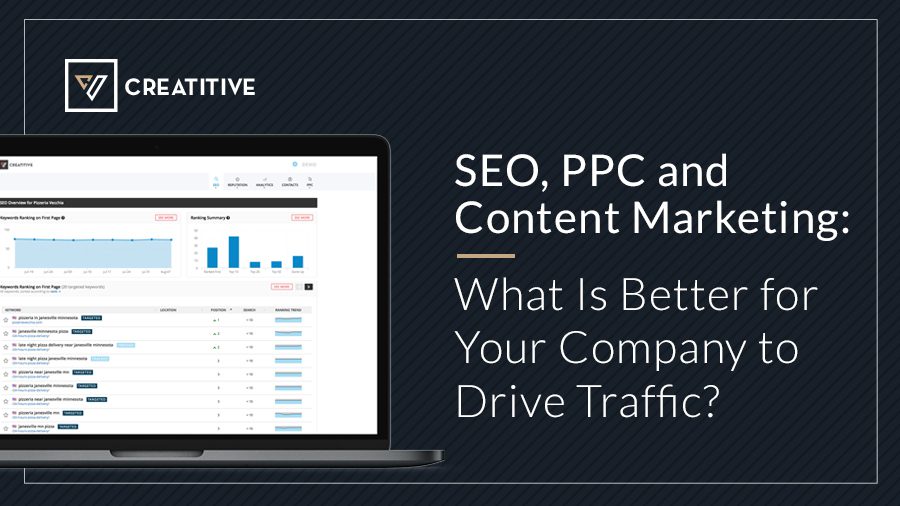 SEO, PPC and Content Marketing What Is Better for Your Company to Drive Traffic