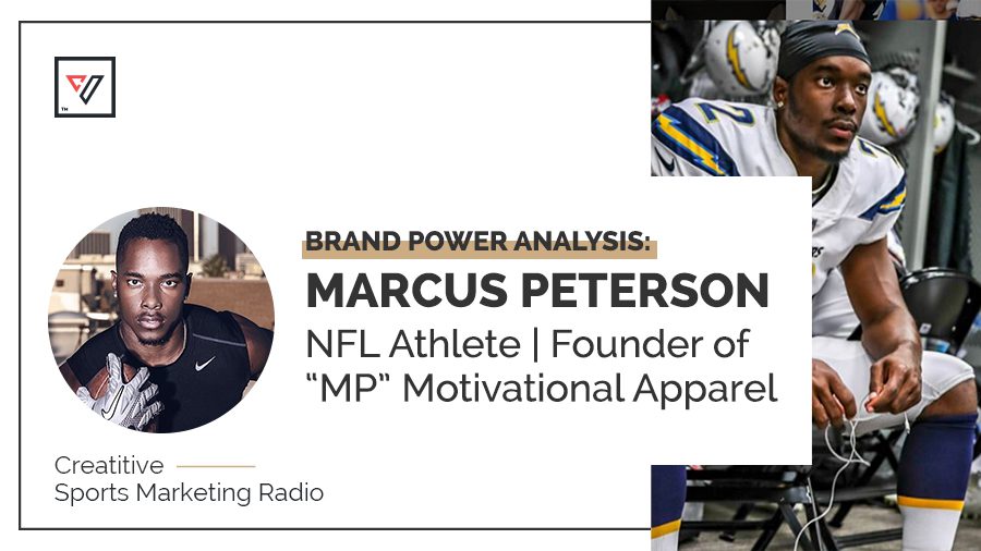 Guest Interview: Marcus Peterson | NFL Athlete | Founder of “MP” Motivational Apparel