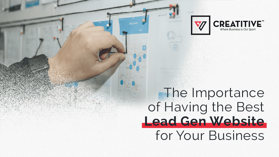 why lead gen website matters